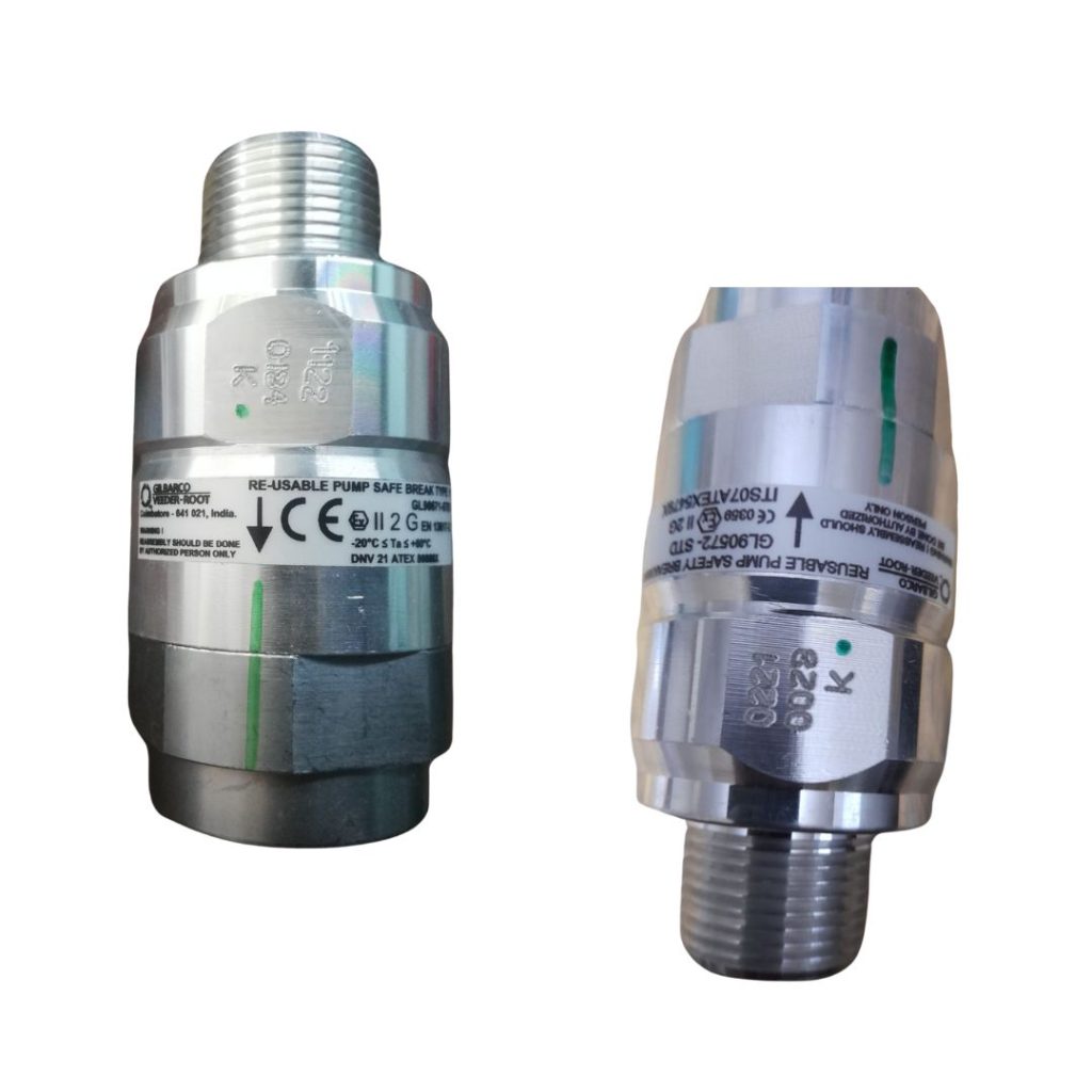 Breakaway 3/4″ Aluminum GVR/GIl Safety Coupling